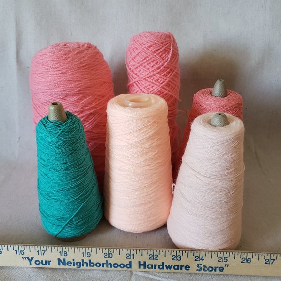 Millor Other - Vintage Millor Acrylic Knitting Cone Yarn - 2 lbs